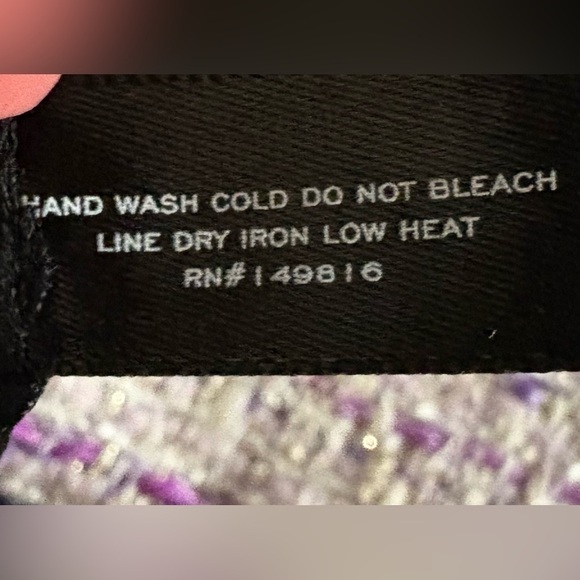 NEW w/Tags AQUA Lavender Tweed Crop Top 100% Bloomingdale's Exclusive Size L - Picture 8 of 11